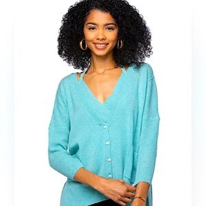Bright Blue Cardigan